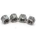 M14 Plain Natural Carbon Steel White Zinc Plated Stainless Steel 304 316 Yellow Zinc Black Oxide Thick Hex Nuts